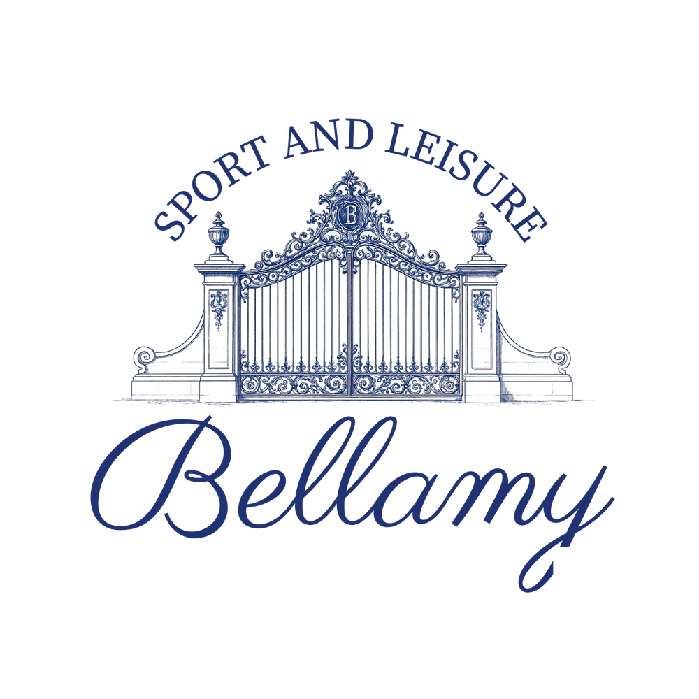 Bellamy wordmark, navy